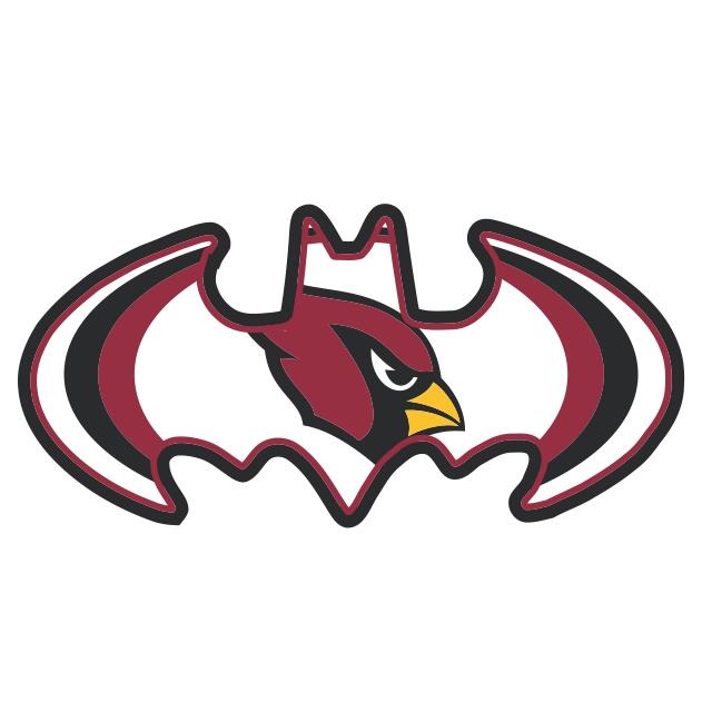 Arizona Cardinals Batman Logo DIY iron on transfer (heat transfer)